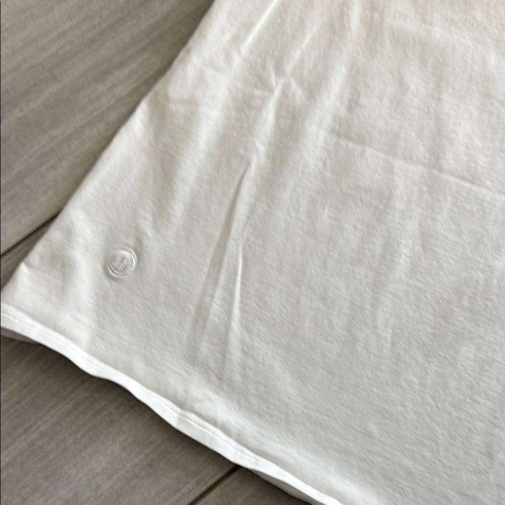 Lululemon Off-The-Shoulder Cotton T-shirt Women's Top Size Small - Picture 3 of 3
